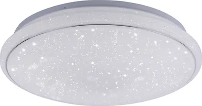 Obrázok produktu pre LED stropné svietidlo - biele - kov - Ø 44 cm - s diaľkovým ovládaním