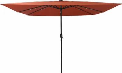Zdjęcie produktu dla vidaXL Parasol ogrodowy terakota 295 x 295 x 245 cm