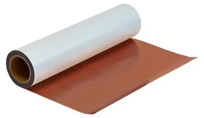 Produktbild von Plottermarie Plotterfolie Duo Metallic Flex für kreative Veredelungen – Plotterfolie für Textildruck, T-Shirts, Baumwolle, Polyester, DIY 100 x 50 cm - 5116 Duo Metallic Bronze