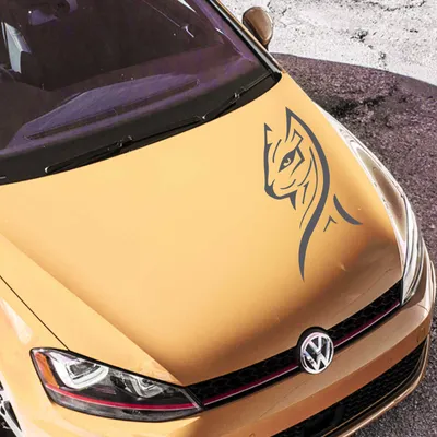 Produktbild von Aufkleber - Autoaufkleber "Luxury Kitty" 100cm x 50cm dunkelgrau - Tuning Carystyling Heckscheibe Auto