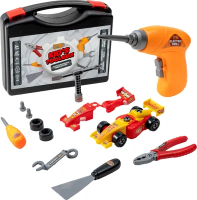 Produktbild von Aga4Kids Auto - Werkzeugkoffer für Kinder 27 Szt.