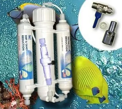 Zdjęcie produktu dla Instalacja odwrócona do osmozy do uzdatniania wody w akwariach i łodziach