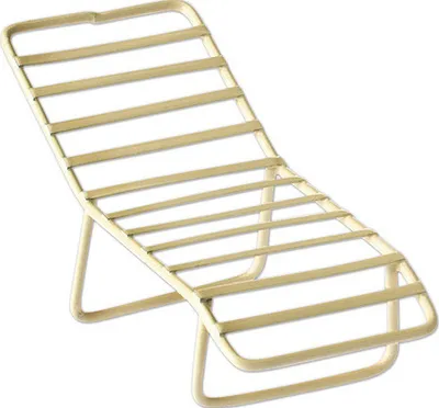 Produktbild von Mini-Gardening Liege creme 10x4x5 cm