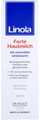 Produktbild von Linola forte Hautmilch, 200 ml Lotion