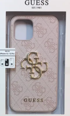 Produktbild von Guess, Schutzhülle für iPhone 12/12 Pro Modell 4G, Rosa