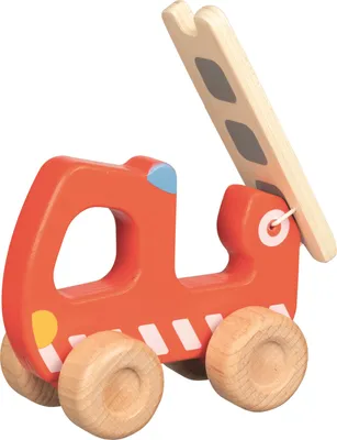 Produktbild von GOKI Feuerwehrauto aus Holz
