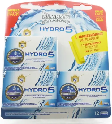 Produktbild von Wilkinson Sword Hydro 5 Men's Razor Blades 12 Count