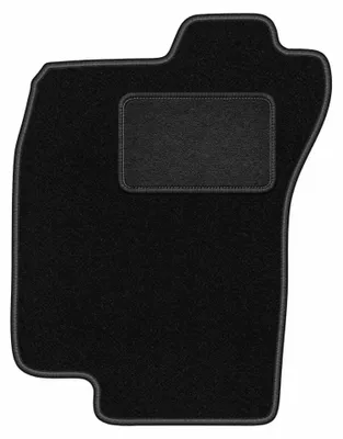 Produktbild von Fahrermatte Velours für Fiat Tipo I 1988-1995 (Schrägheck) – 1-tlg, Schwarz, passgenau – Wielganizator LUX
