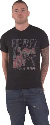 Image de Nirvana - "Kris Standing" T-shirt pour homme/femme unie RO3896 (XXL) (Noir)
