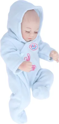 Produktbild von 10-Zoll-Rebornpuppen aus weichem Silikon, zarte Gesichtsdetails, waschbar, lebensechtes Babypuppenspielzeug mit Pyjama