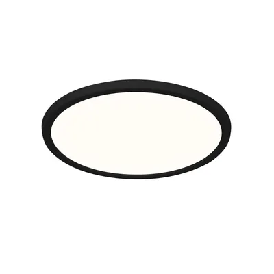 Immagine prodotto di NORDLUX Oja 3000/4000K IP20 Luce LED, variante: Ø 294 x 23 mm, 15 W, 3000/4000 K, nero