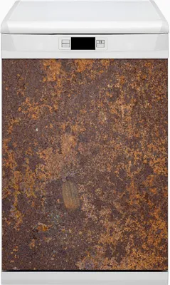 Produktbild von Geschirrspüle Magnet für Spülmaschine Magnetmatte Küche Magnete  Dekorative 45x80 cm  - Braune strukturierte
