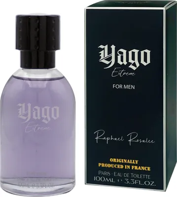 Produktbild von RAPHAEL ROSALEE COSMETICS Yago Extreme homme/men Eau de Toilette 100 ml Les exclusifs Parfum aus der Collection Privee - France
