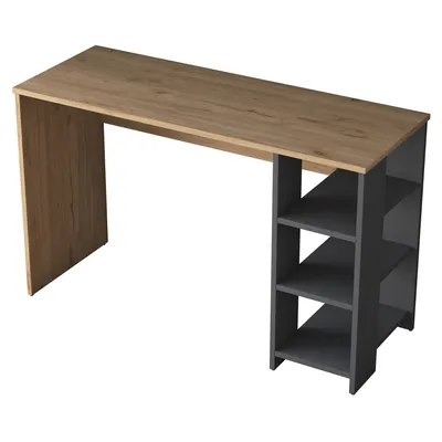 Produktbild von Skye Decor, HA108 - 2585, Schreibtisch, Nussbaum, 100 % MELAMINBESCHICHTETE SPANPLATTEN, 120 x 45 x 73,8 cm