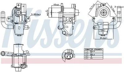 Obrázek produktu pro Zawor Egr Renault 1,5Dci