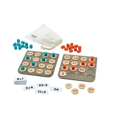 Produktbild von PlanToys Holzspielzeug Mathe-Bingo