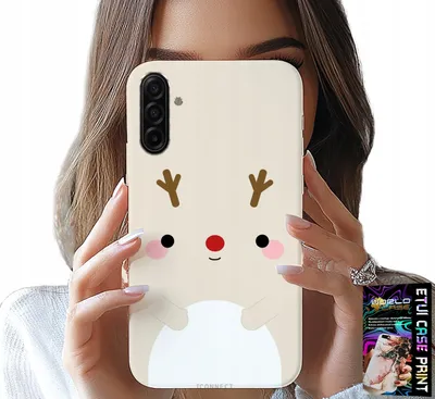 Produktbild von Etui Do Samsung Galaxy A57 5G - Reniferek, Renifer, Świąteczne Wzory