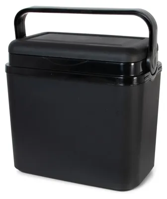 Produktbild von Norländer Kühlbox 10L Schwarz – Kompakte Isolierbox für Auto, Picknick & Arbeit. Robuste kleine Kühltasche mit Tragegriff & hoher Isolierleistung
