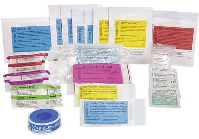 Obrázok produktu pre Söhngen Erste-Hilfe-Set für Kinder (mit speziellen aluderm Wundauflagen)