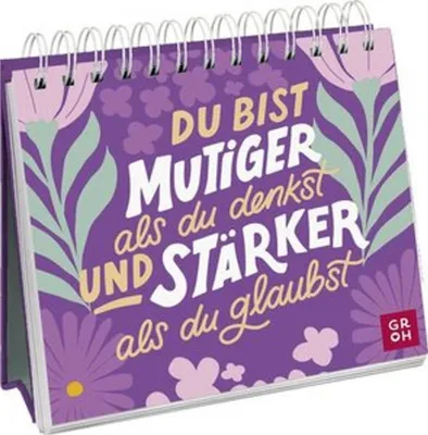Obrázok produktu pre Du bist mutiger als du denkst und stärker als du glaubst