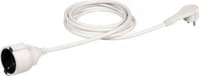 Produktbild von Meister Schutzkontakt-Verlängerung 3 m Kabel weiß IP20 Innenbereich