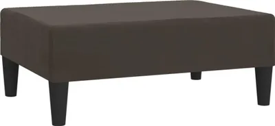 Zdjęcie produktu dla vidaXL Podnóżek ciemnoszary 78x56x32 cm aksamitny