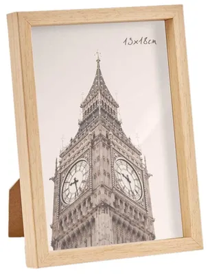 Produktbild von Bilderrahmen – Holzoptik – 15 x 20 cm – fur Fotos im Format 13 x 18 cm