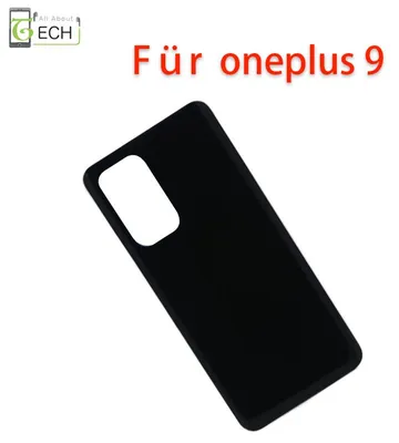Produktbild von Für OnePlus 9 LE2113 Akkudeckel Backcover Rückseite schwarz