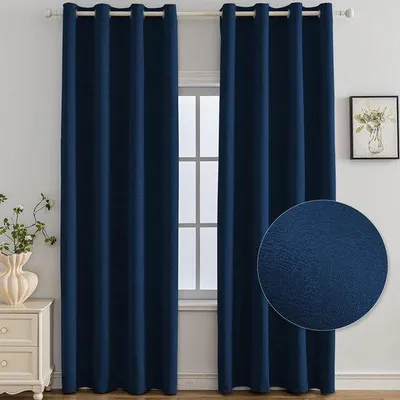 Produktbild von Azomor® Set von 2 thermischen Verdunkelungsvorhängen für Schlafzimmer oder Wohnzimmer