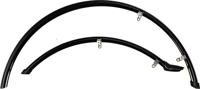 Produktbild von 28 Zoll SKS Schutzblech SET Fahrrad Trekking Spritzschutz 46mm breit VR HR black