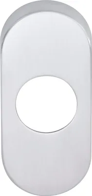 Produktbild von Dorma Drückerrosette Premium 6620 | Ersatzrosette ohne Hochhaltefeder | 23,5mm Alu silber eloxiert
