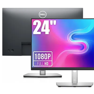 Produktbild von DELL P Series P2422HE, 60,5 cm (23.8"), 1920 x 1080 Pixel, Full HD, LCD, 8 ms, Schwarz