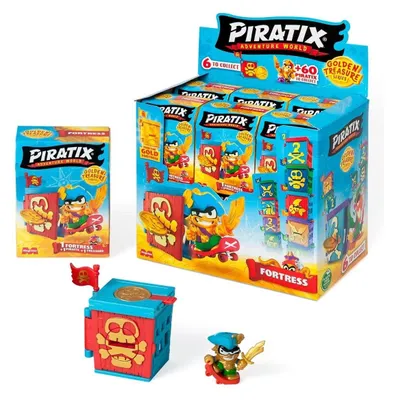 Zdjęcie produktu dla Piratix Golden Treasure Fortress 1 szt. mix