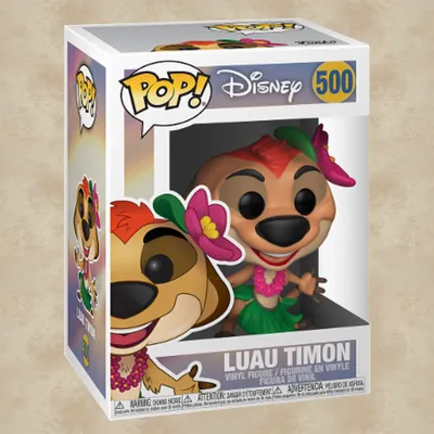 Zdjęcie produktu dla Figurka Funko Pop! Disney - Timon Luau z Króla Lwa - oficjalny produkt winylowy