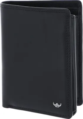 Produktbild von Golden Head Geldbörse Polo RFID Protect Billfold Coin Wallet With Snap Closure Black schwarz