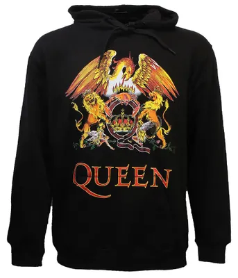 Productafbeelding van Queen Classic Crest Logo Hoodie - XXL