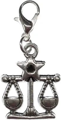 Produktbild von Waage Charm Miniblings Anhänger Bettelanhänger Sternzeichen Horoskop Stern