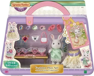 Obrázek produktu pro Sylvanian Families - Módní kufřík se sněhovým zajíčkem a Velká sestra