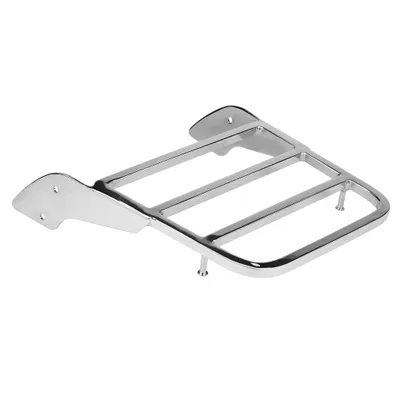 Image de Porte-bagages arrière, Porte-bagages arrière chromé, Porte-bagages arrière moto, Porte-bagages arrière Sissy Bar, Porte-bagages arrière pour Honda