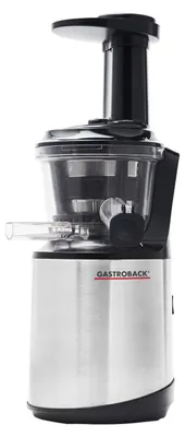 Produktbild von Gastroback Advanced Vital, Langsamer Entsafter, Schwarz, Edelstahl, Schwarz, Schritt, 70 RPM, 1,05 m