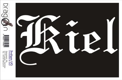 Produktbild von Aufkleber / Autoaufkleber - JDM / Die cut / Auto / OEM - Stadt Kiel - 200x80mm weiß - Heckscheibe / Heckscheibenaufkleber