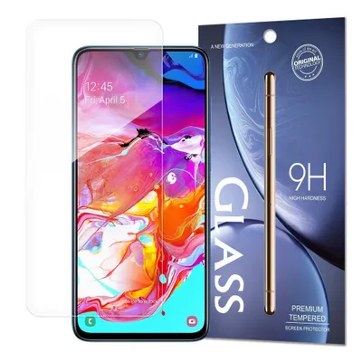 Produktbild von Tempered gehärtetes 9H Glas für Samsung Galaxy A70 - Durchscheinend KP9781