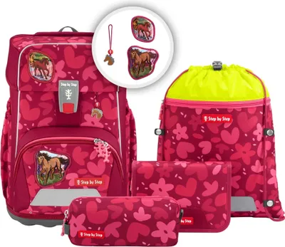Obrázek produktu pro Step by Step GIANT školní taška „Wild Horse Nora“, 5dílná sada