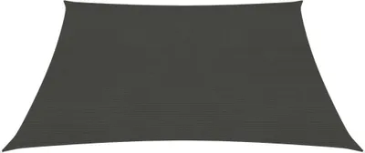 A dark grey sun sail is shown against a white background.