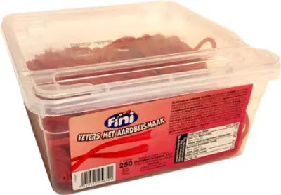 Produktbild von Fini Strawberry Laces (250 Stück)