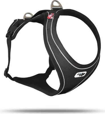 Produktbild von Curli Belka Comfort Geschirr schwarz, Größe: XL