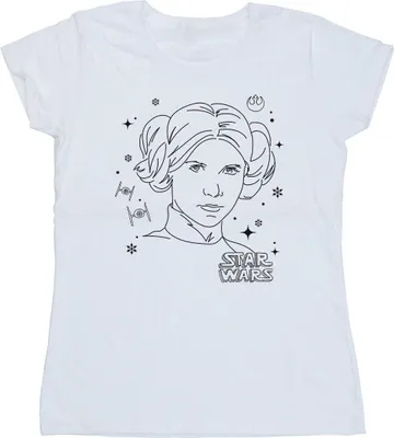 Produktbild von Star Wars - "Episode IV: A New Hope" T-Shirt für Damen BI42341 (L) (Weiß)