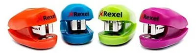 Image de Rexel 2100150, Bleu, Vert, Orange, Rose, Métal, Caoutchouc, 1,5 cm, Extrémité, 104 mm, 35 mm