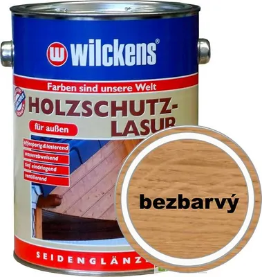 Obrázek produktu pro Německá konzervační lazura na dřevo Wilckens Holzschutz lasur