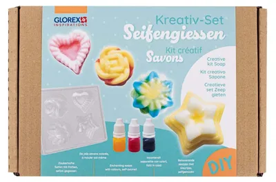 Produktbild von GLOREX Kreativ-Set Seifengiessen Pappkarton
